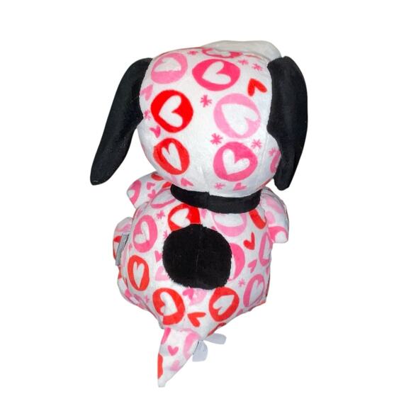 10" Hallmark Snoopy Plush Peanuts Hearts Stuffed Animal Nursery Decor Red Shower - Picture 8 of 13